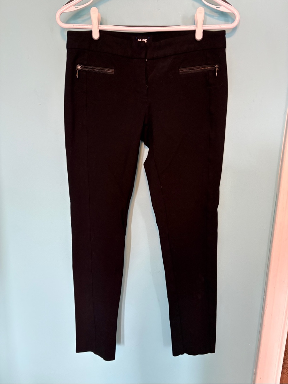 PAIGE Black Slim Ponte pants size 27